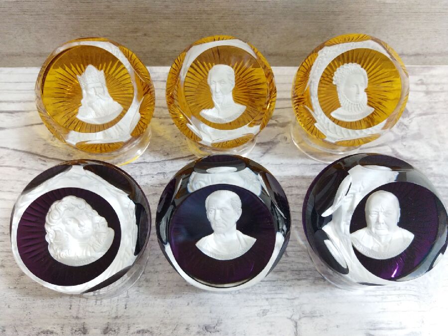 Baccarat バカラ フランクリンミント クリスタル ペーパーウェイト入荷