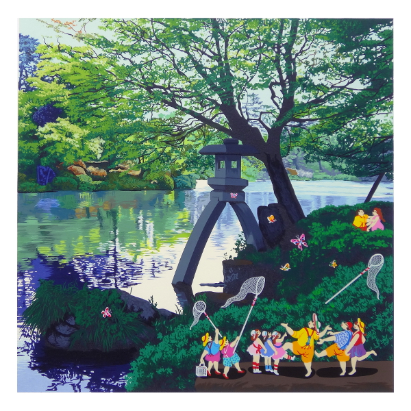 ヒロヤマガタ 「三千院」「兼六園」シルクスクリーン入荷！｜世界の