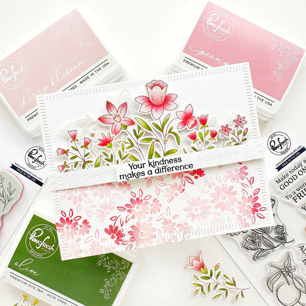 Print Shop: Modern Botanicals cling stamp – Pinkfresh Studio