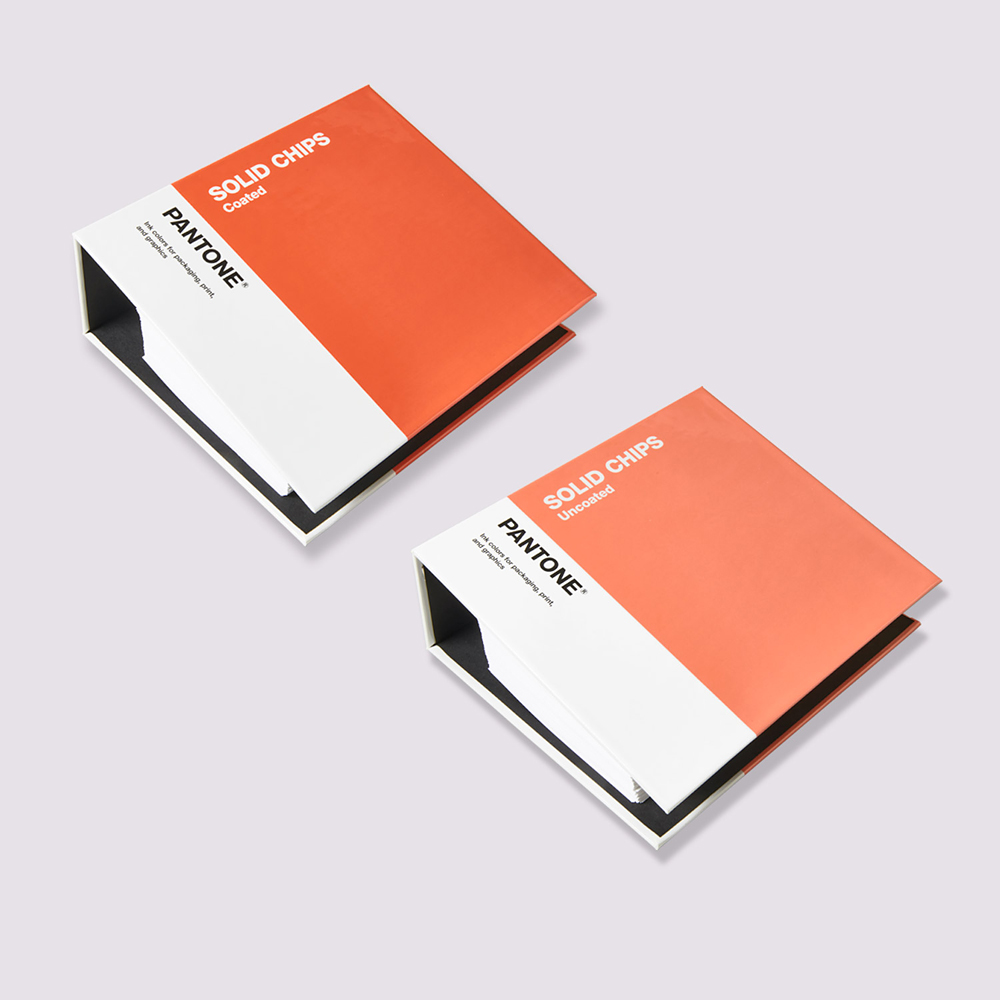 PANTONE パントン・ソリッドチップス/2冊組(コート紙、上質紙)
