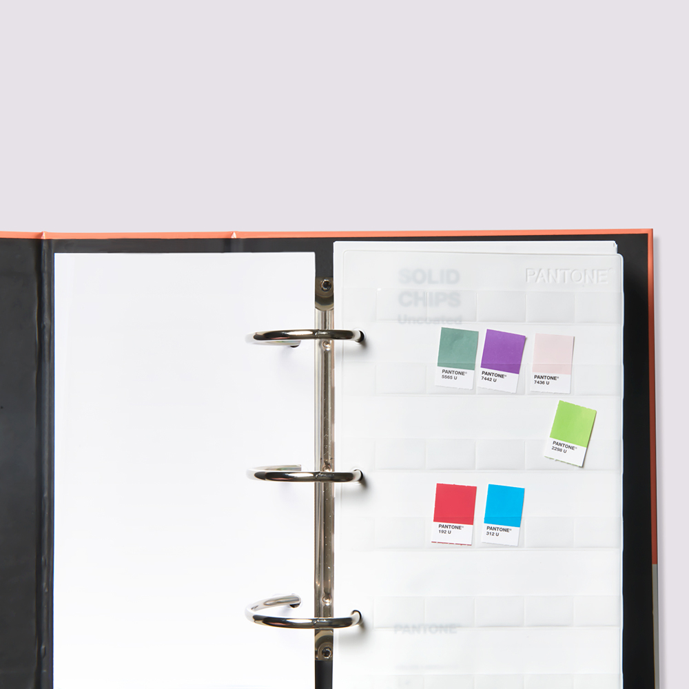 PANTONE パントン・ソリッドチップス/2冊組(コート紙、上質紙)