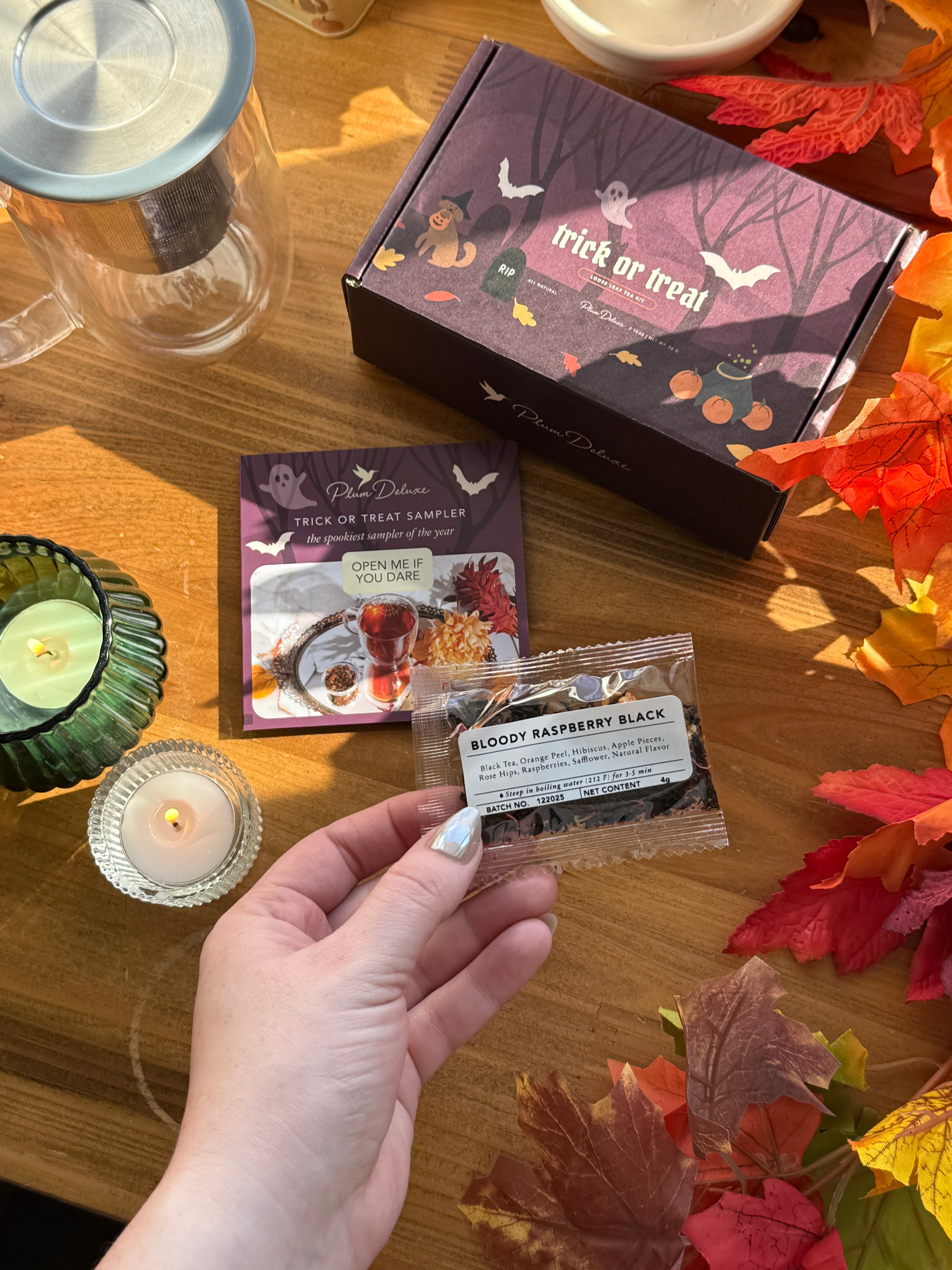 Halloween Trick or Treat Sampler Box (7 Exclusive Blends!) – Plum