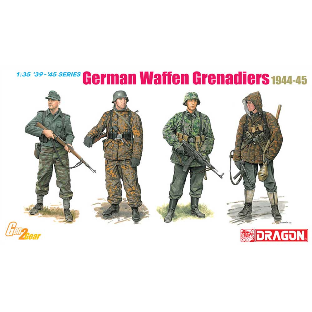 プラモデル :: その他 :: WW.II ドイツ武装親衛隊 擲弾兵 冬季装備 1944-45