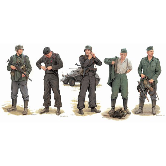 プラモデル :: その他 :: WW.II ドイツ軍 兵士 戦闘準備 1940-41