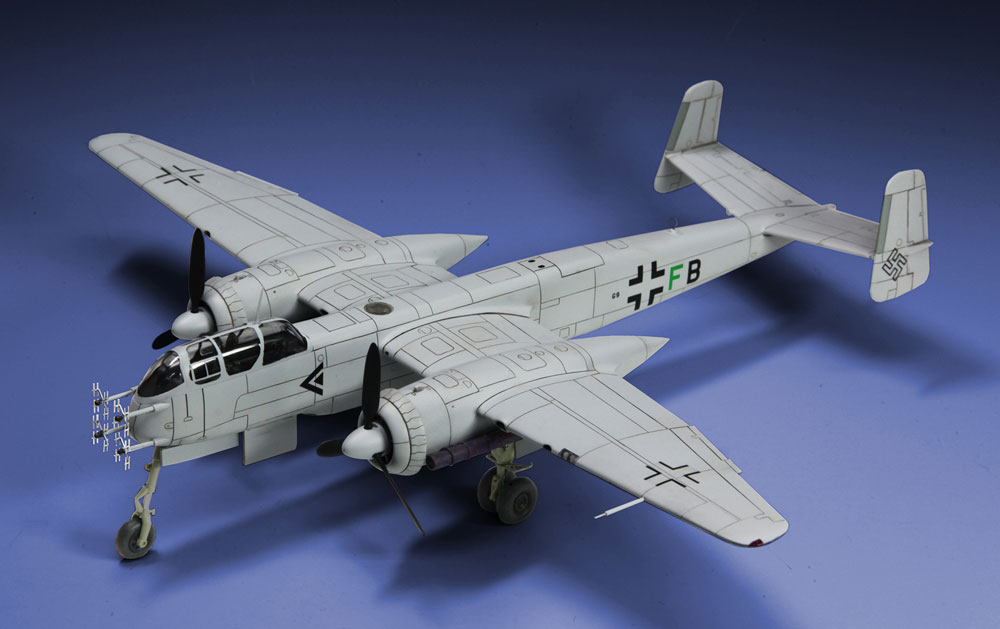 プラモデル :: 飛行機 :: He219A-0 ウーフー ヴェルナー・シュトライプ