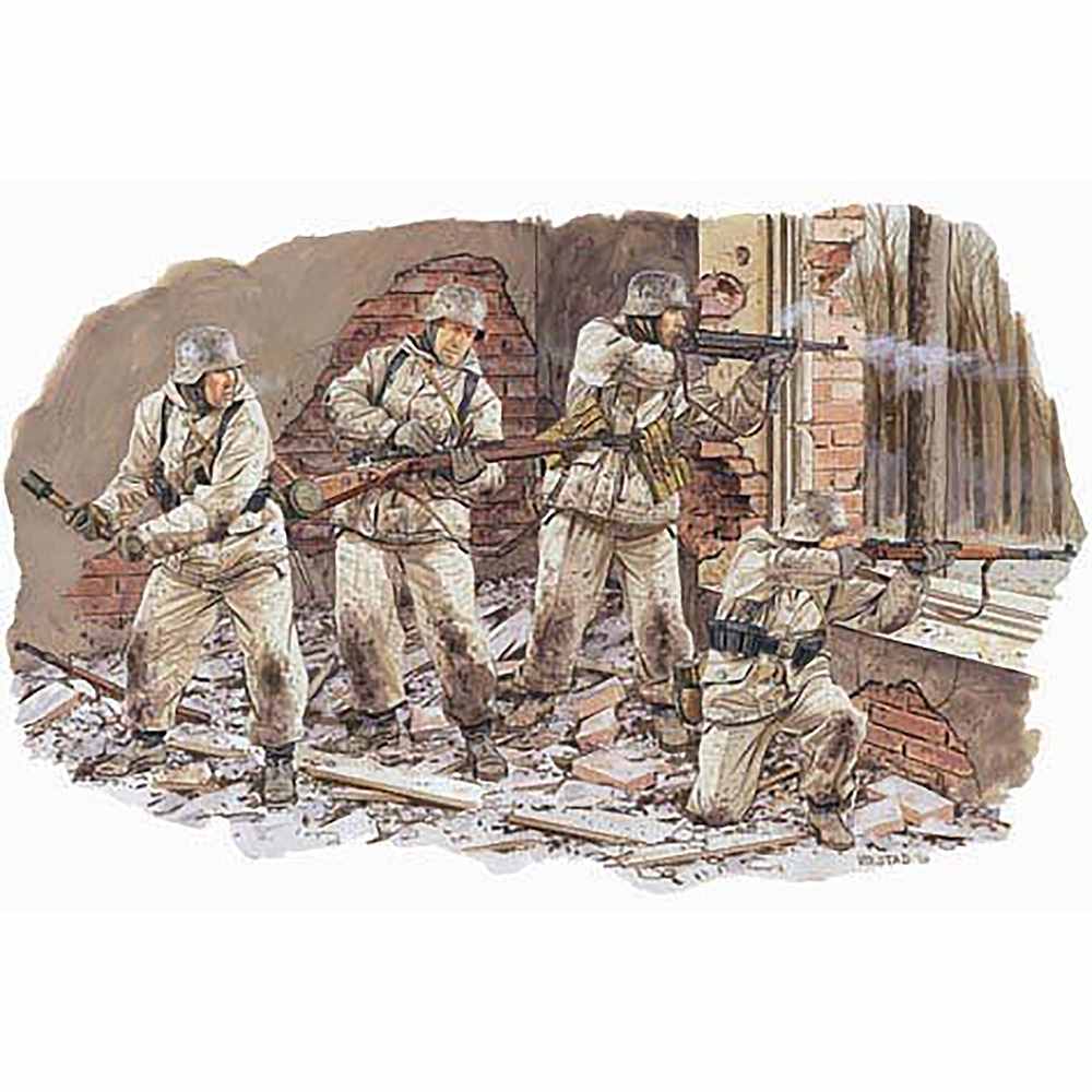 プラモデル :: その他 :: WW.II ドイツ軍 ウインターコンバット 冬季