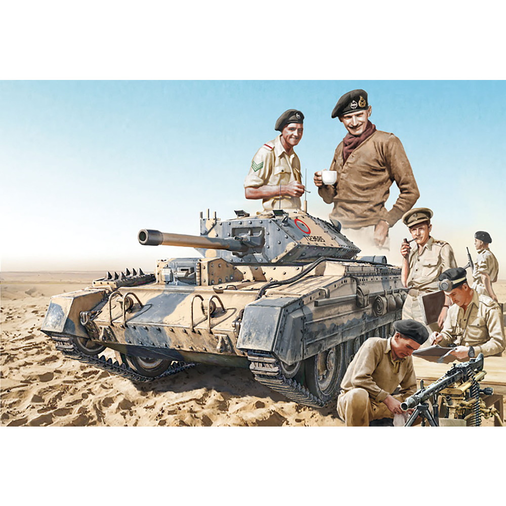プラモデル :: 軍用車両 & 武器 :: WW.II イギリス軍 クルセイダー Mk