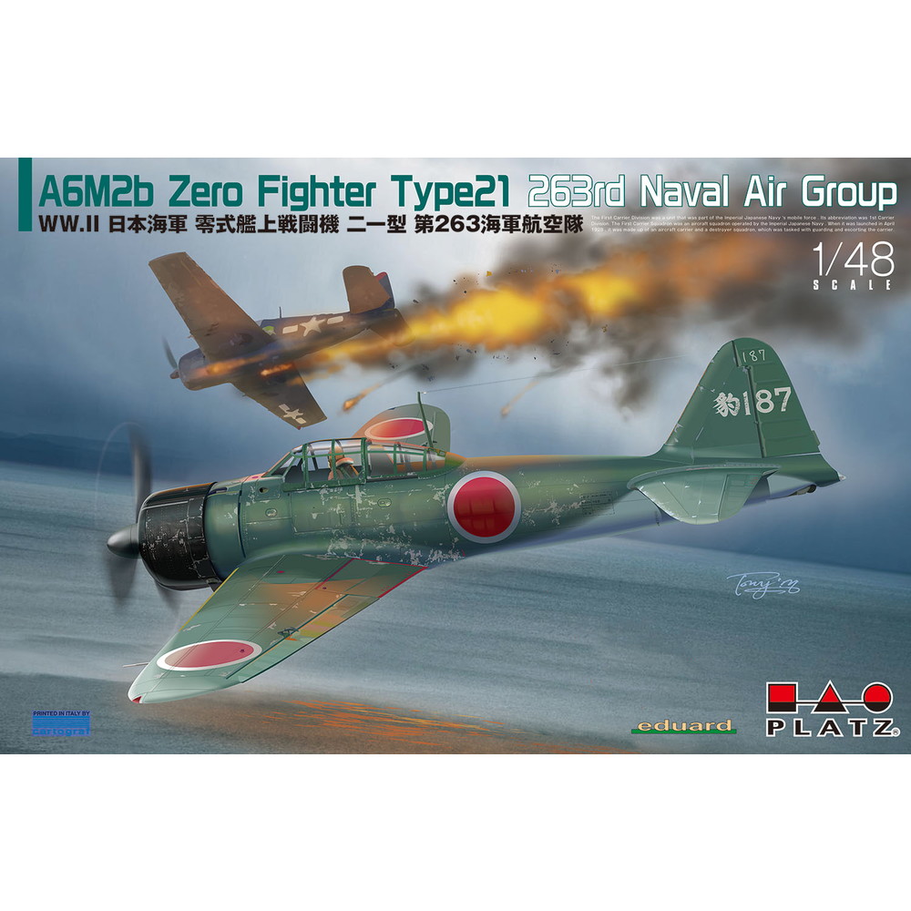 プラモデル :: 飛行機 :: WW.II 日本海軍 零式艦上戦闘機 二一型 第263