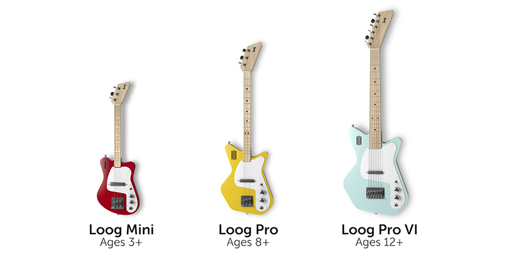ルーグ・ミニ＜アンプ内蔵型エレクトリック＞（レッド） Loog PLAY