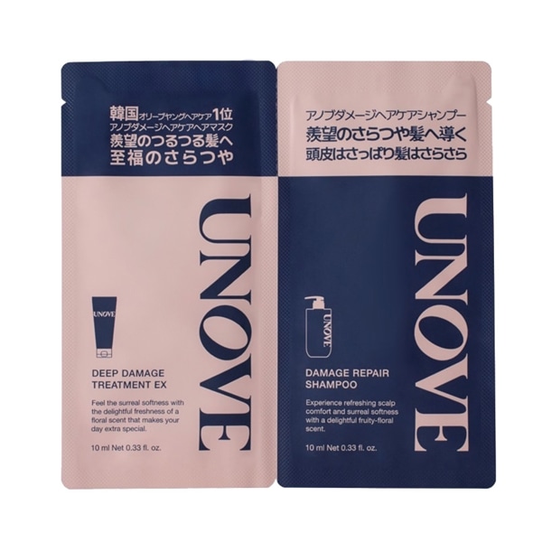 UNOVE アノブ ダメージリペアシャンプー&ディープダメージ