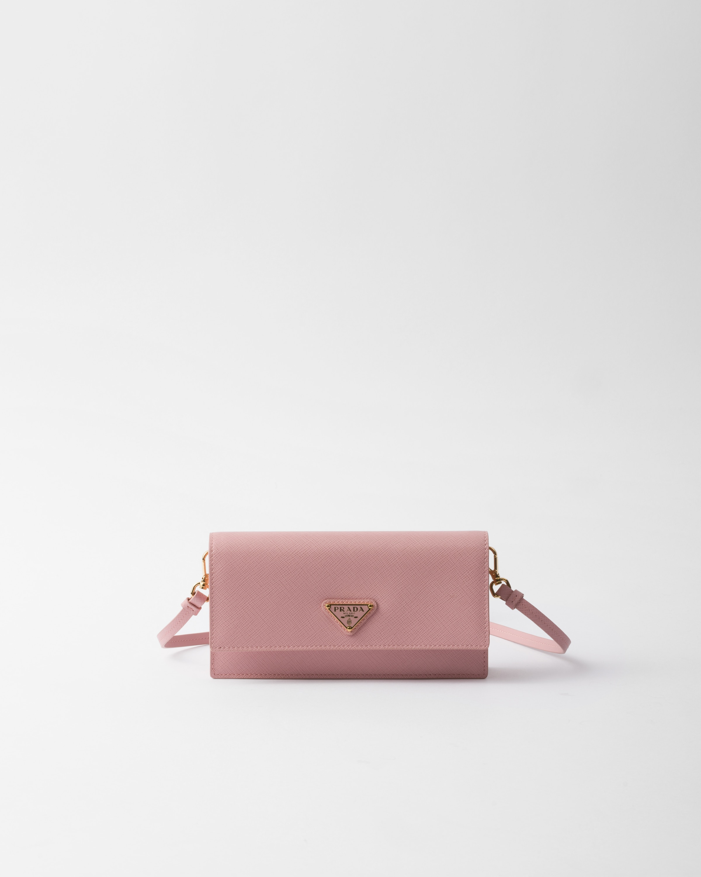 Peach Saffiano Leather Mini-bag | PRADA