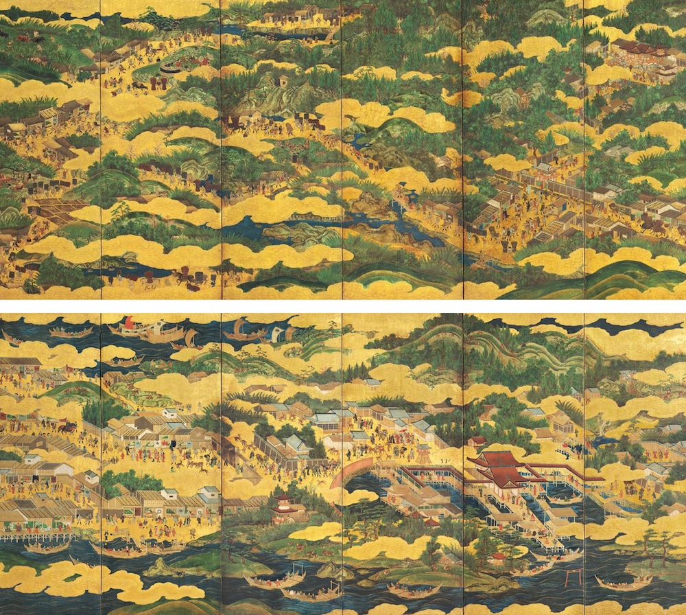 黄金で詰め尽くされる、圧巻の展示。特別展「金屏風の祭典 ―黄金の世界