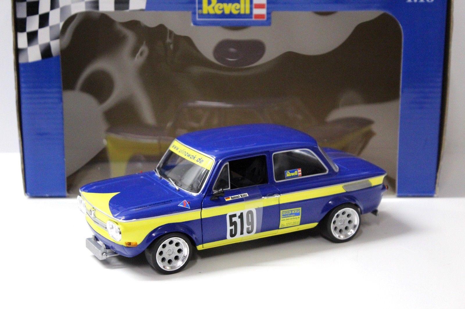 1:18 Revell NSU TT CUP blue #519 H.Kunz – Premium-Modelcars
