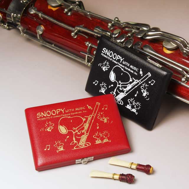 リードケース（5本用） ファゴットとスヌーピー, SNOOPY with Music