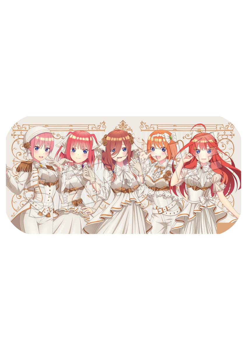 五等分の花嫁 中野五姉妹 デスクマット | グッズ | プライム1スタジオ