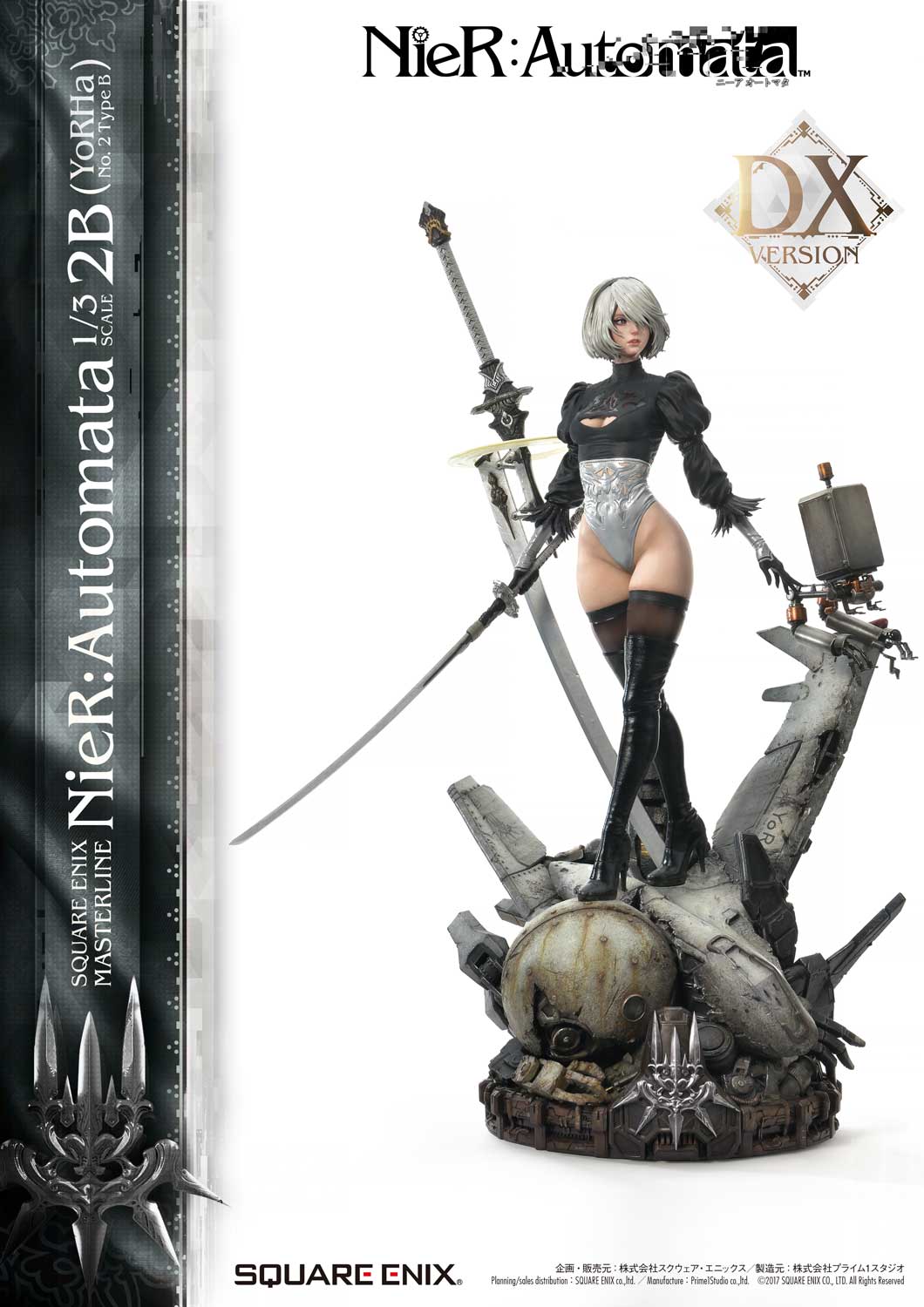 1/3 Scale - 2B (YoRHa No.2 Type B) Deluxe Version | Statue | Prime