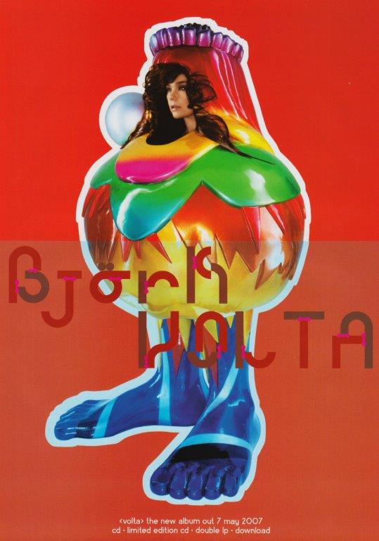 BJORK Volta Poster