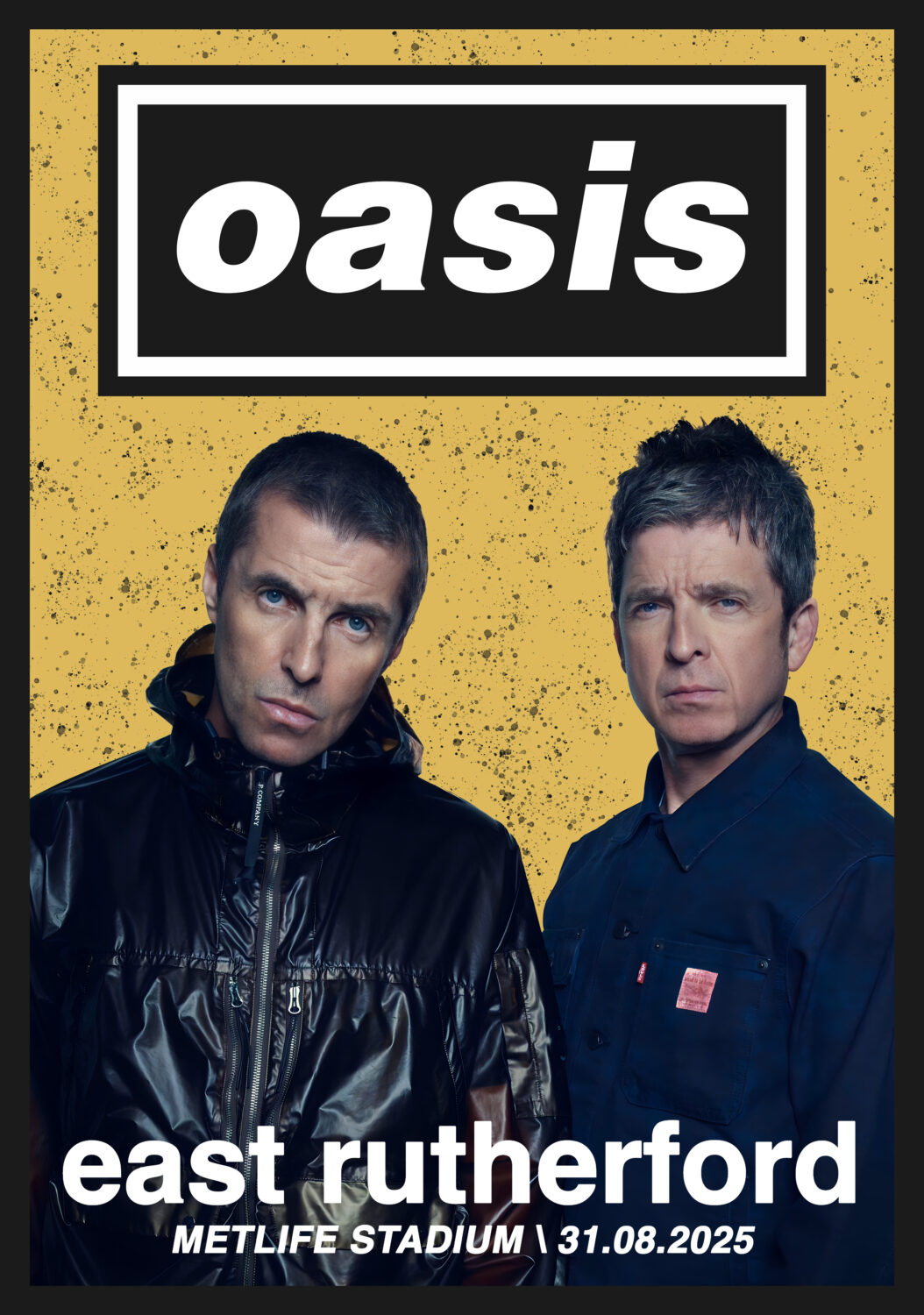 OASIS live '25 Tour MetLife Stadium - 31 August 2025 Poster Print
