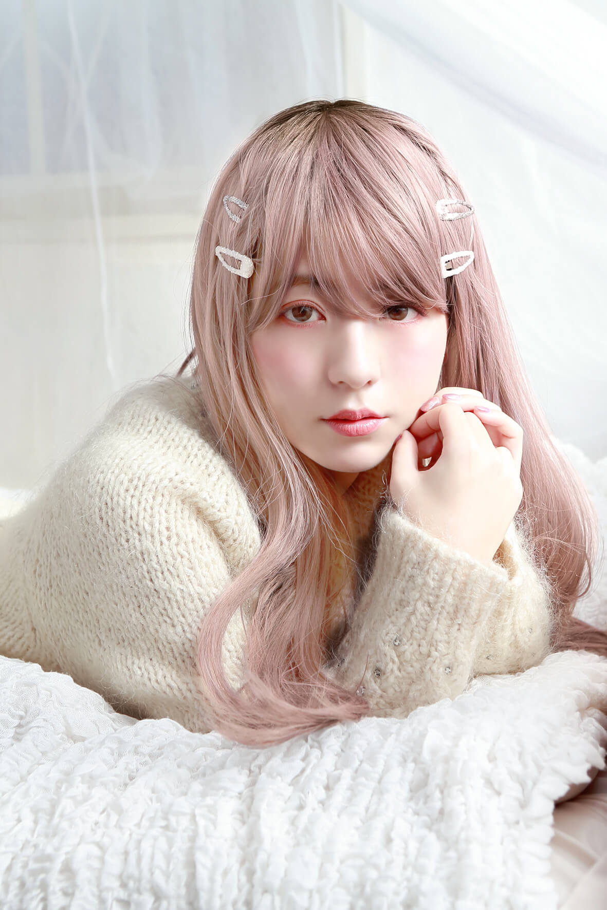 グラデーションウィッグ特集 ピュアストレート×4ニュアンスカラー