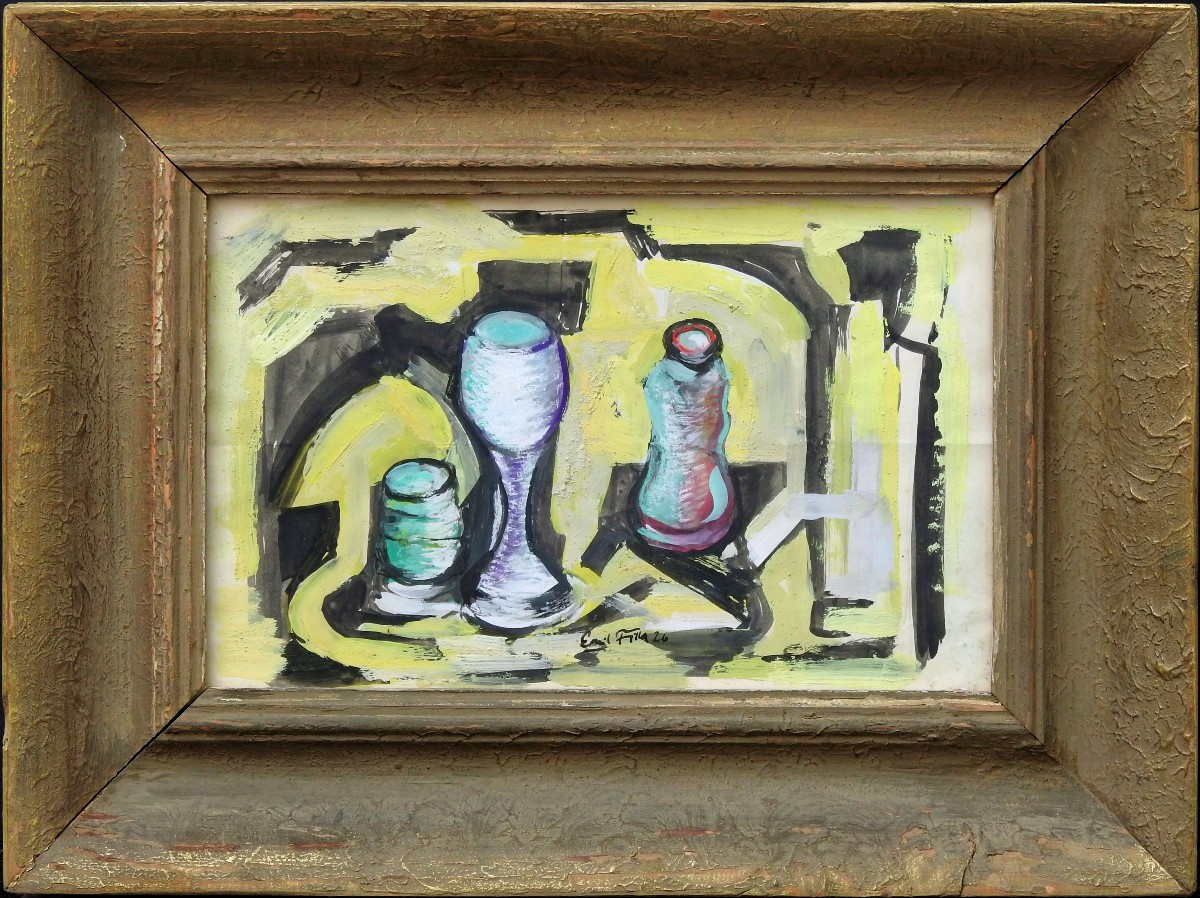 Proantic: Czech Painter Emil Filla (1882 Chropyně – 1953 Prague) “cubi