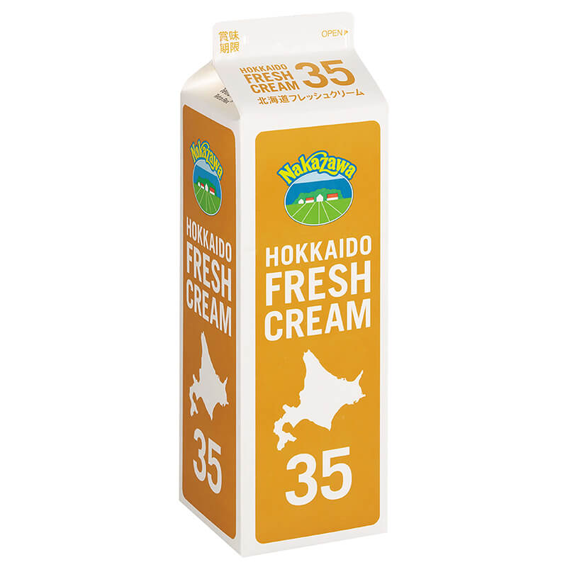 中沢乳業 北海道フレッシュクリーム35% 1000ml｜プロフーズ オンライン