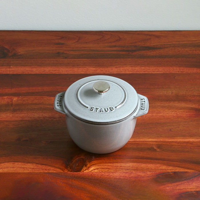 ストウブ ラ ココット デ ゴハン S 12cm グレー / staub | 食器と料理
