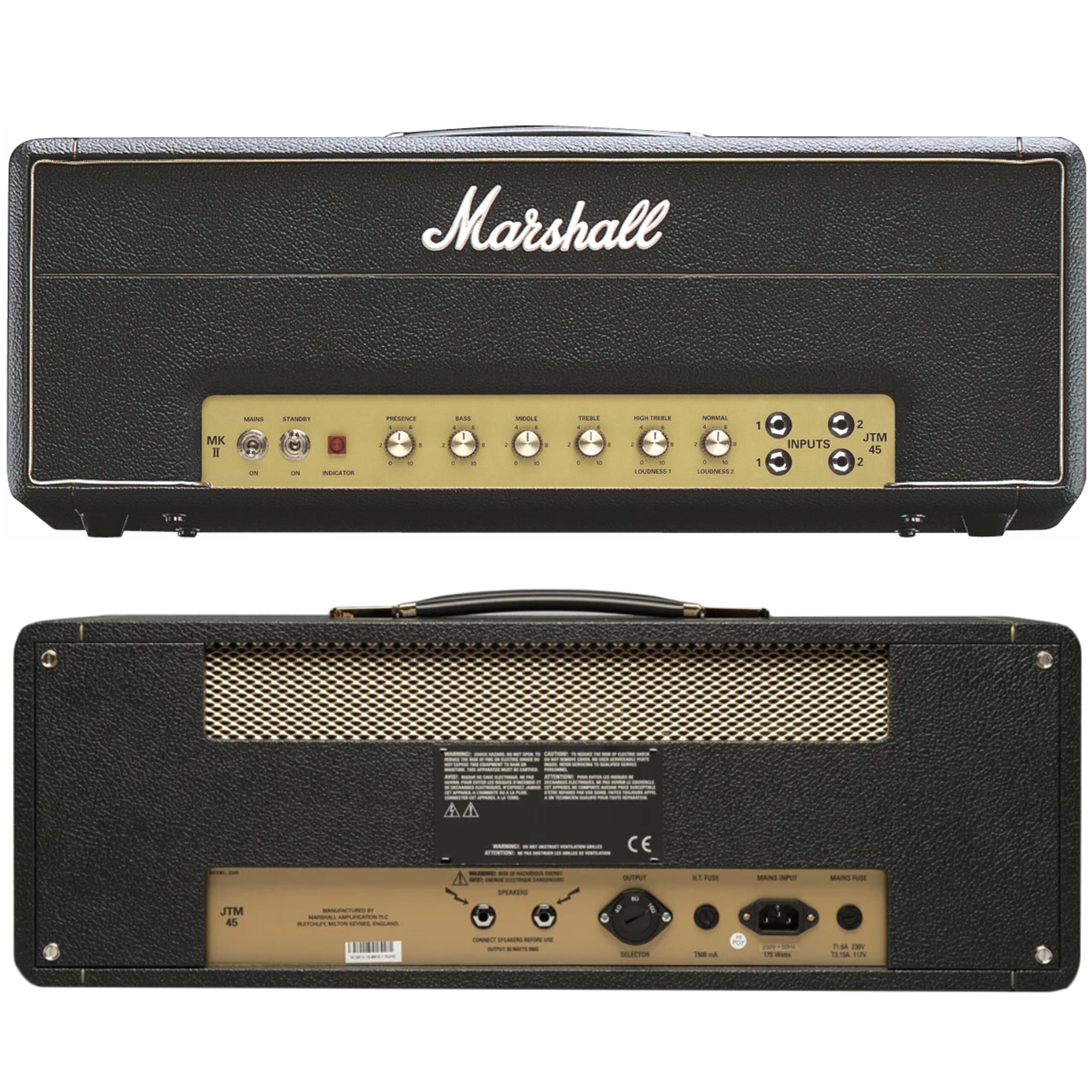 Marshall 2245 (JTM45) 30W Guitar Head - Promenade Music