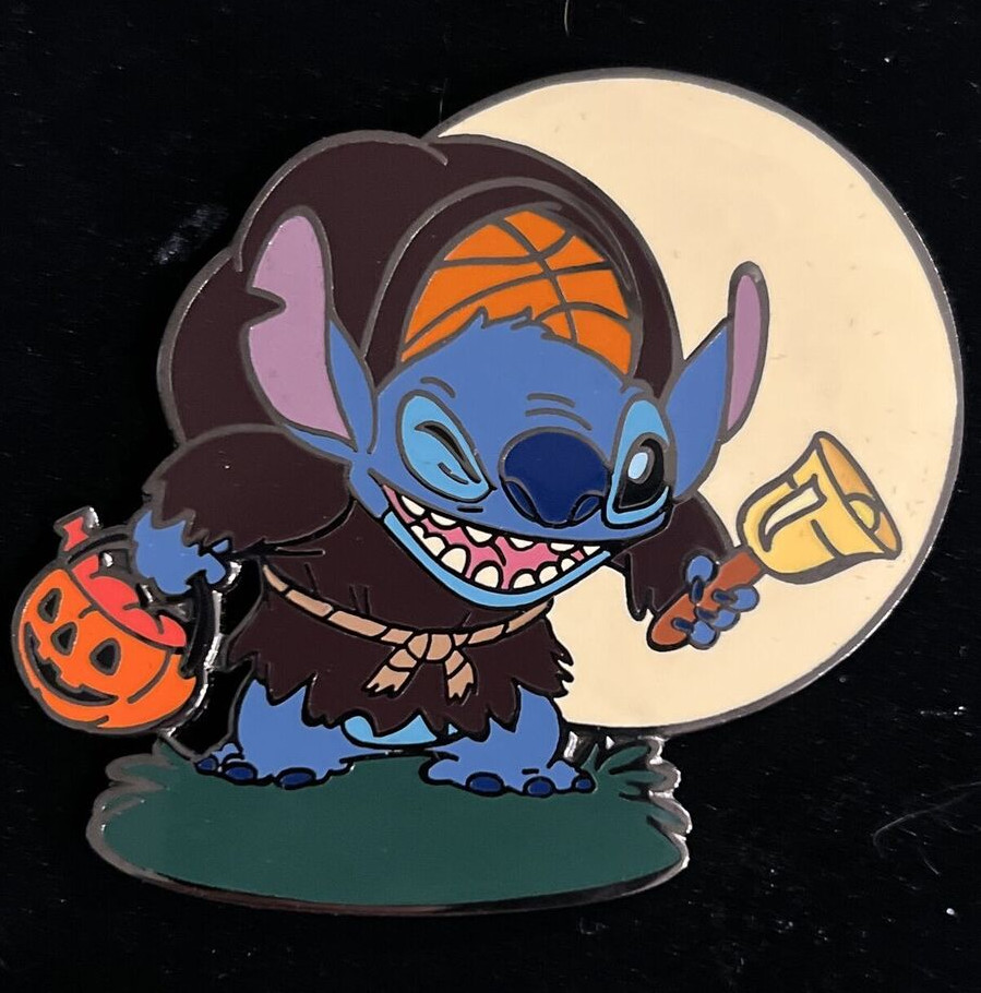 View Pin: Disney Auctions - Stitch Halloween Set - Hunchback ONLY
