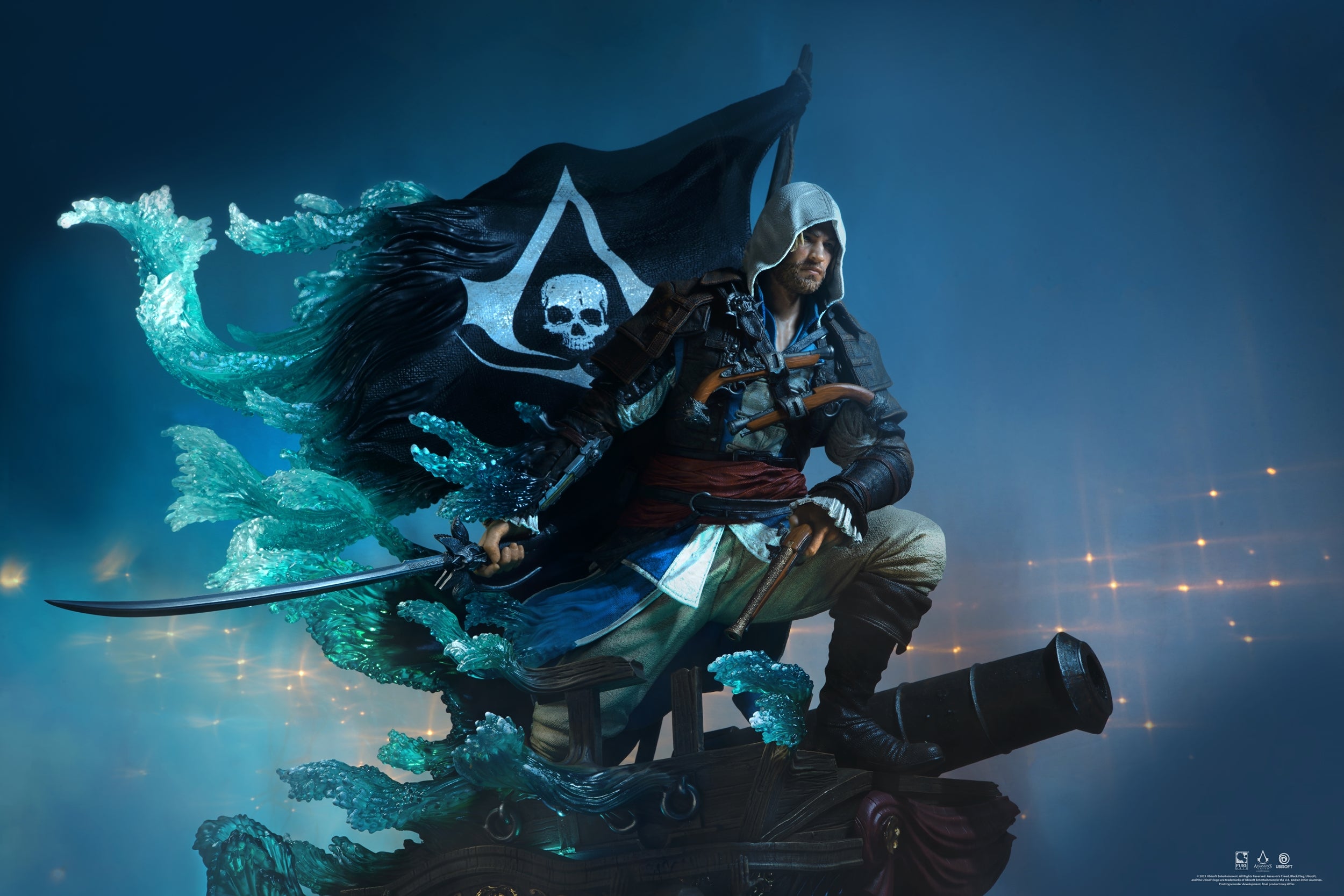Assassin's Creed Black Flag Animus Edward Kenway 1/4 Scale Statue