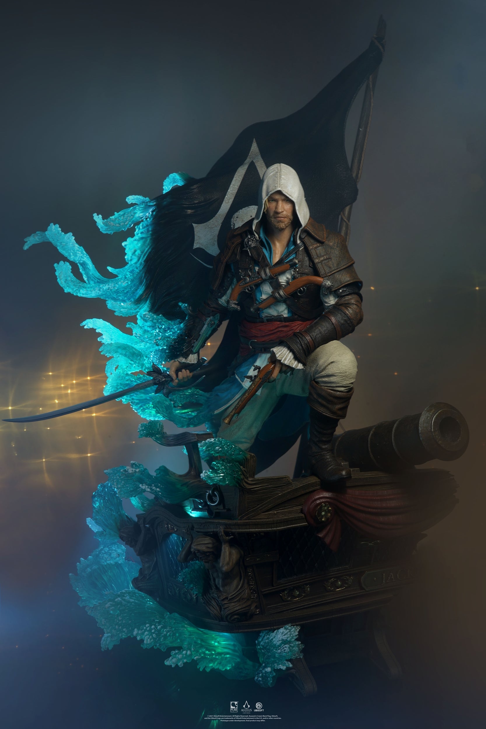 Assassin's Creed Black Flag Animus Edward Kenway 1/4 Scale Statue