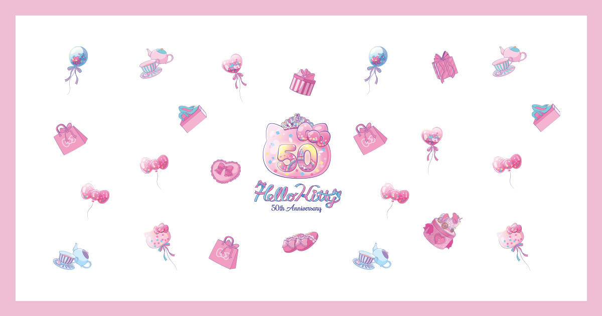 ハローキティ50周年シリーズ｜サンリオピューロランド