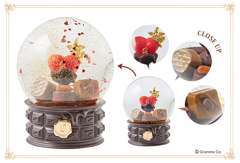 スノードームコレクションに新作”Melty Chocolate”がデビュー！ | Q-pot.