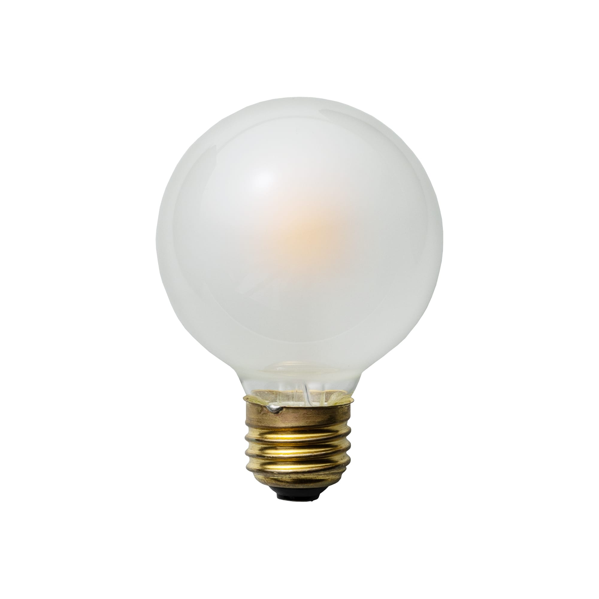 フロストLED電球 φ70(E26)55W相当 アイス 2700K電球色 | LT-BB008-10