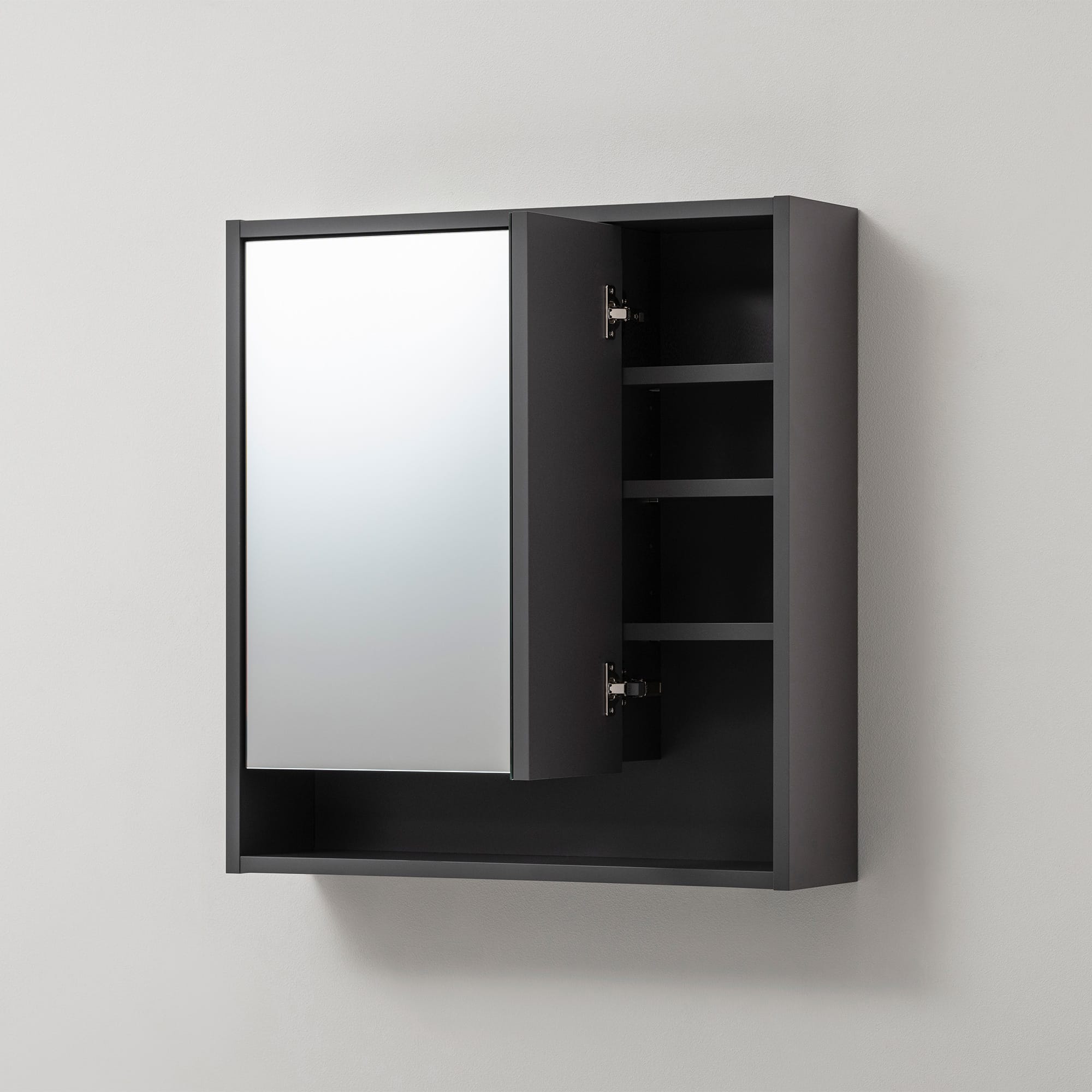 クロップドミラーキャビ ダークグレー W680 | KB-AC025-10-G173