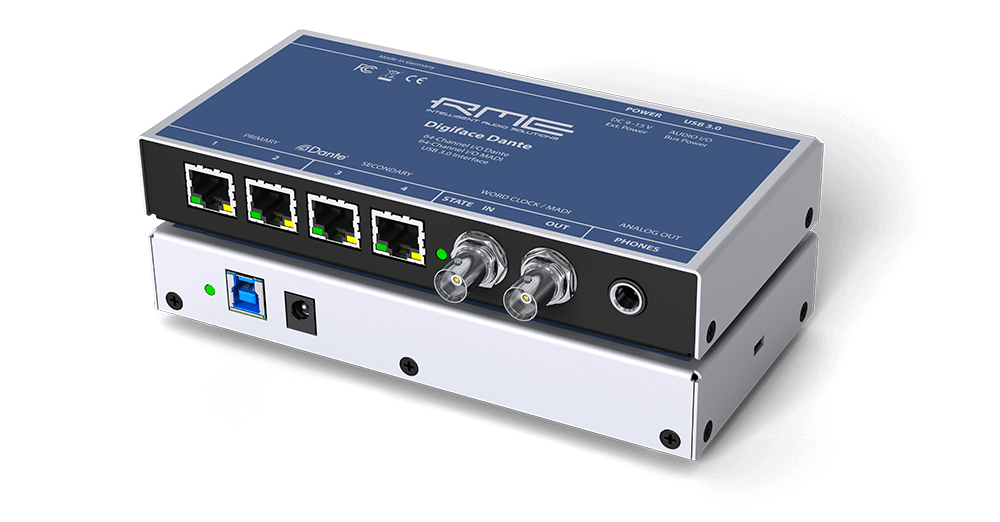 Digiface Dante | DANTE & USB Audio Interface - rme-usa.com