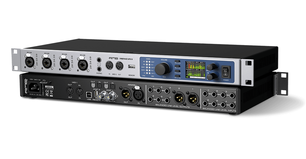 Fireface UFX II | High-end USB Audio Interface - rme-usa.com
