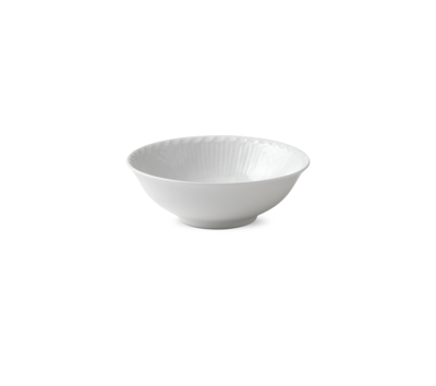 ホワイトフルーテッド ハーフレース ボウル 16cm|ロイヤル