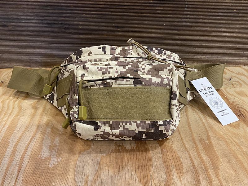 ミリタリー・ウエスト・バッグ/MILITARY WAIST BAG (MARPAT DESERT
