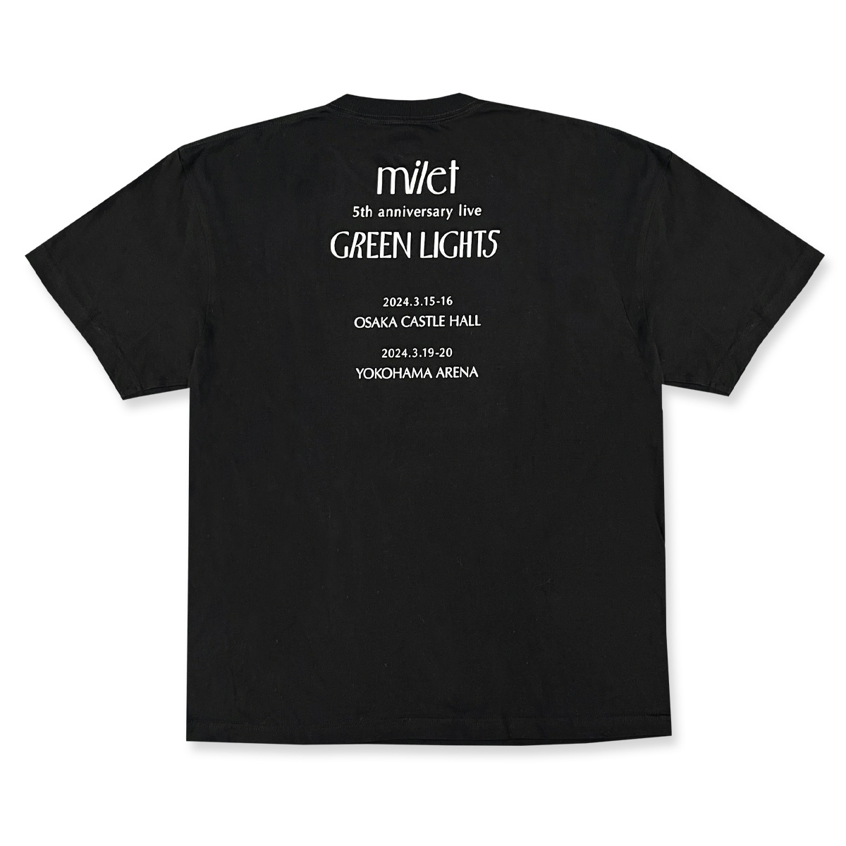 SALE]GREEN LIGHTS T-shirt (BLACK) | ソニーミュージック公式