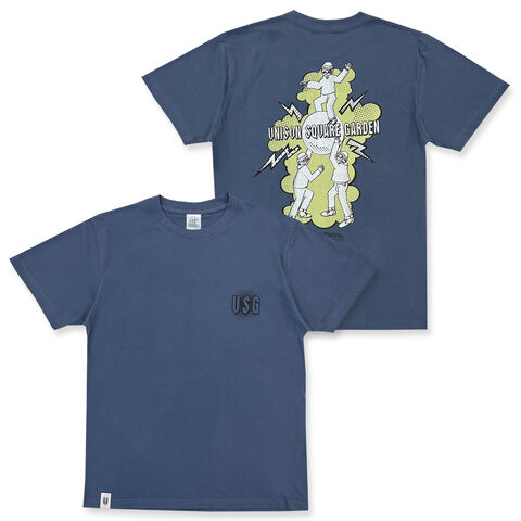 挑んだゲーム Tシャツ ﾌﾞﾙｰ | ソニーミュージック公式オンライン