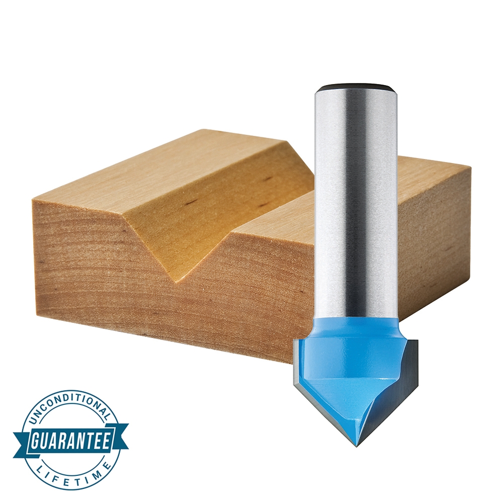 V-Groove Router Bits | Rockler Woodworking and Hardware