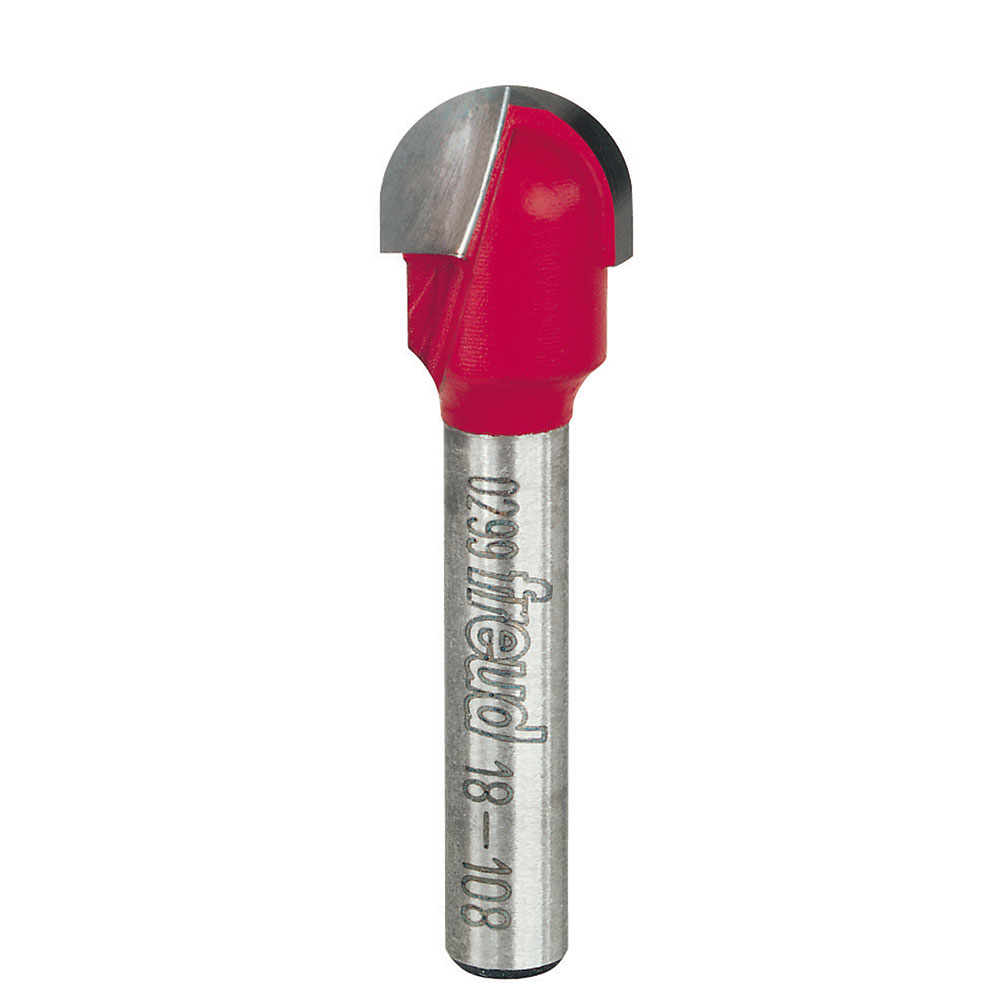 Freud Round Nose Router Bits - 1/4