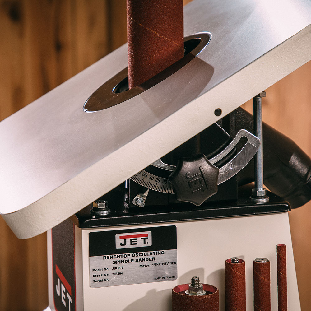 Jet Benchtop Oscillating Spindle Sander | Rockler Woodworking and