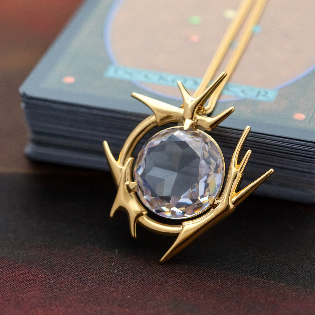 Magic: The Gathering X RockLove Mox Diamond Necklace - RockLove