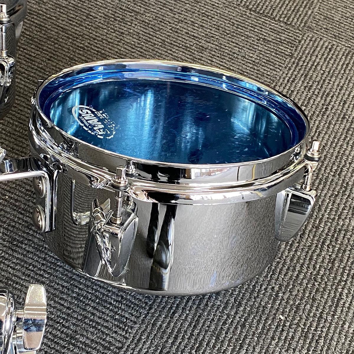 TAMA ミニティンバレス 8, 10インチ アタッチメント付 Amazon | TAMA タマ ブラック・スティール・ミニ・ティンバレス 【8