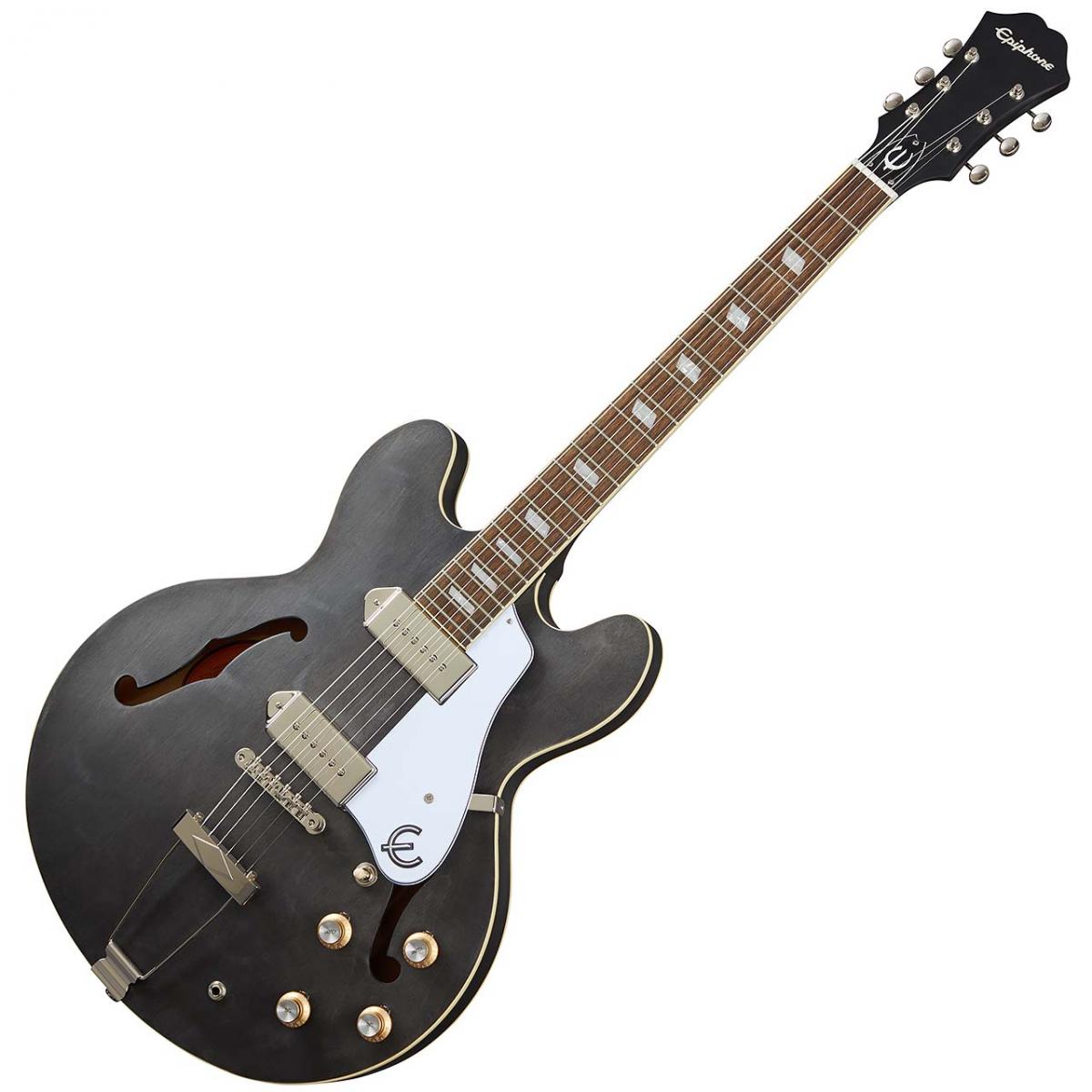 Epiphone エピフォン Casino Worn (Worn Ebony) Epiphone Casino Worn Ebony <エピフォン>｜平野楽器 ロッキン
