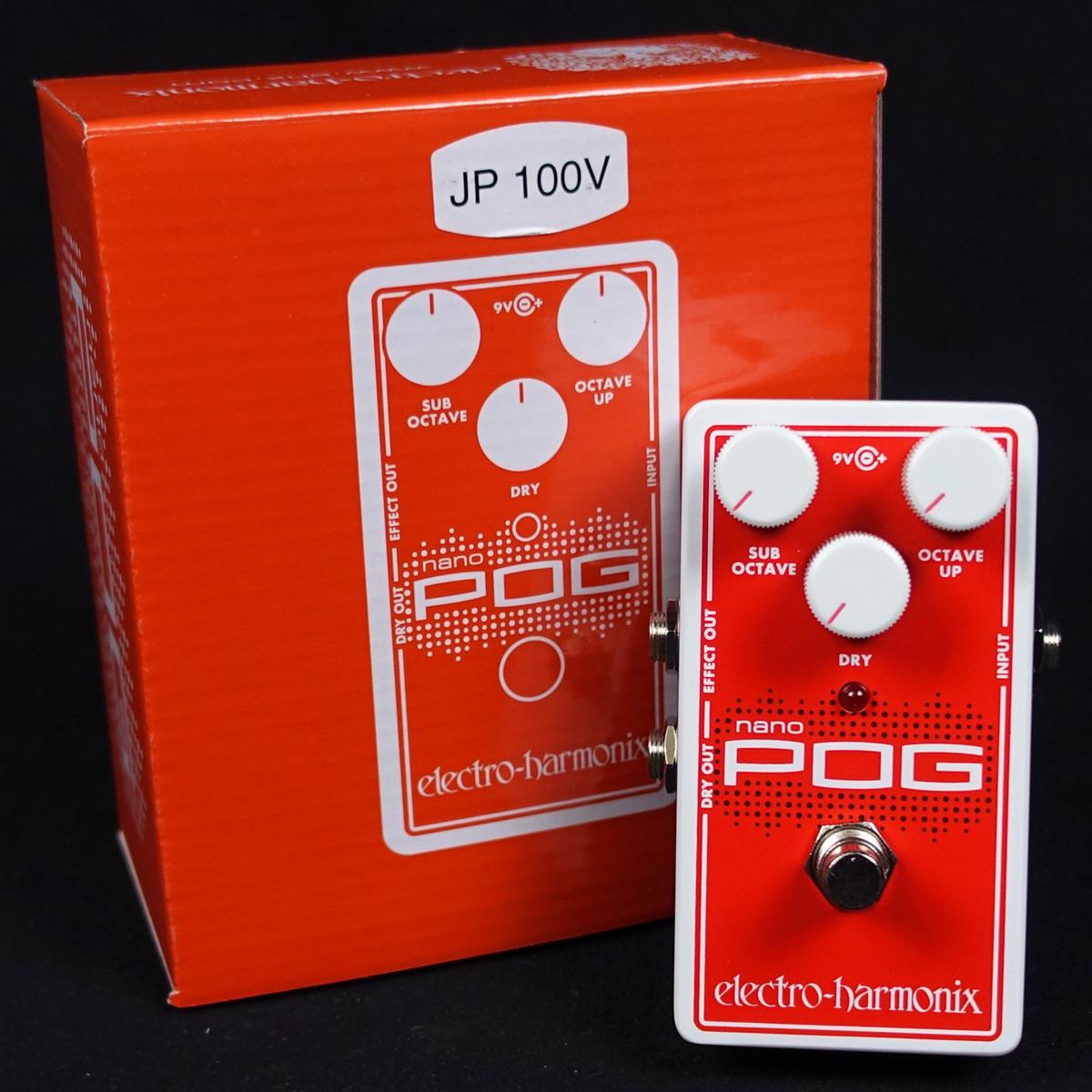 electro-harmonix nano POG ギターエフェクター ELECTRO-HARMONIX/NANO POG/ギターエフェクター/オクターバー/定番