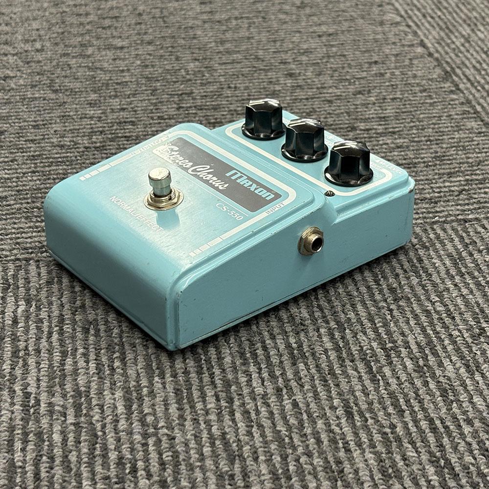 ☆完動品☆Maxon CS-550 Stereo Chorus 初期 MAXON CS-550 [Stereo Chorus] ｜イケベ楽器店オンラインストア