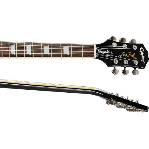 ギター Epiphone Les Paul Classic Worn (Ebony) Epiphone エピフォン Les Paul Classic Worn Ebony 【レスポール