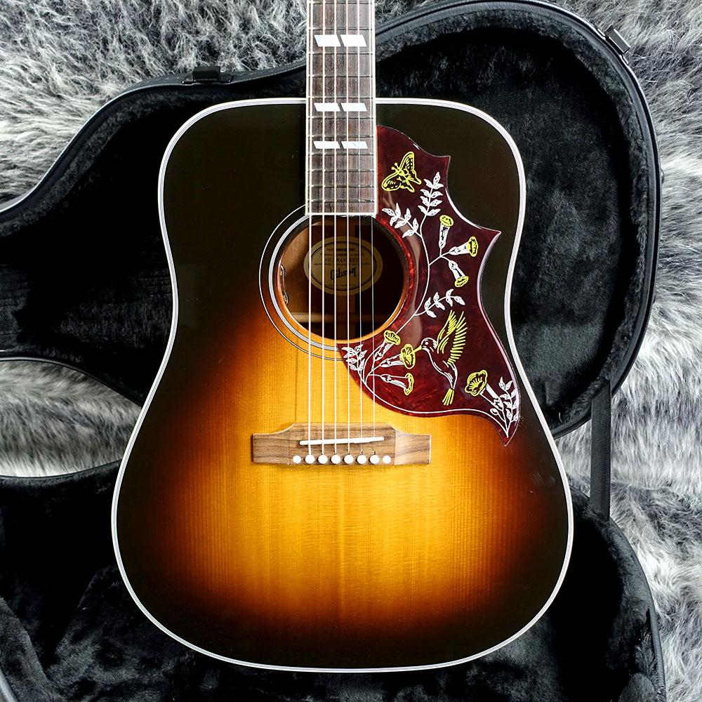 MorrisWH30 アコースティックギター ハミングバードタイプ サンバースト Gibson Hummingbird Standard Vintage Sunburst エレアコ